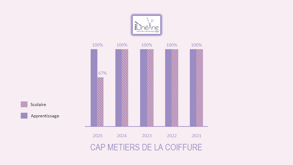 Diagramme Reussite Exam CAP MetiersCoiffure2025